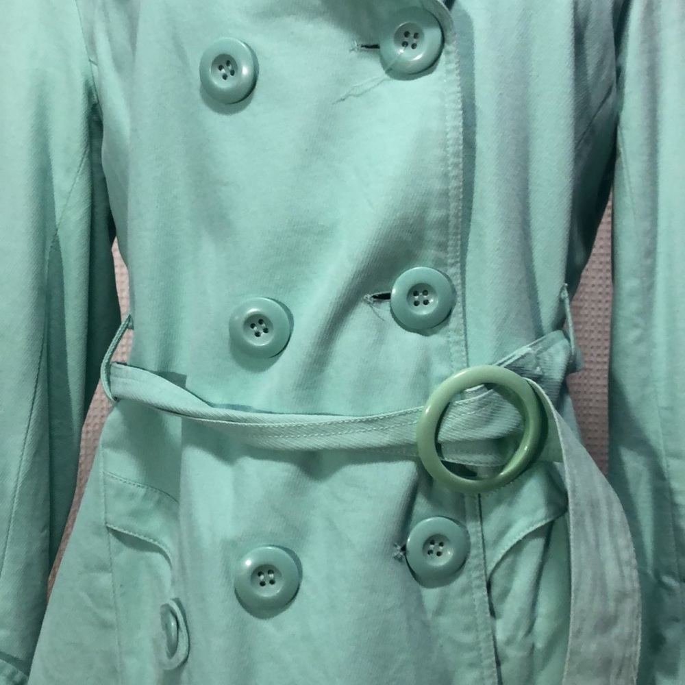 Mint Springtime Trench - Picture 2 of 4